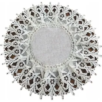 Prostěradlo Ubrousek kulatý polyester 30 cm x 30 cm