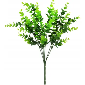 umělá květina KULOSTŘEP (Buxus) KYTICE 7 VĚTVÍ 34CM umělé květy doplněk pro aranžmá