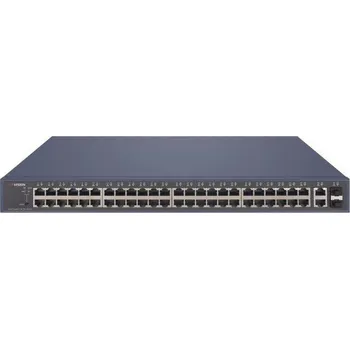 Switch DS-3E1552P-SI - Smart managed switch 48x Gb PoE + 2x Gb RJ45 + 2x SFP Uplink, 470W