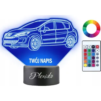 Lampička Plexido vícebarevná Noční lampa