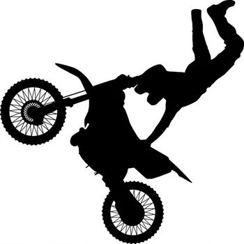 Obraz Samolepka na stěnu s křížem motocyklisty Drukant 70 cm