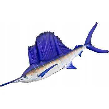 plyšák Plachetník (Istiophoridae) Polštář / plyšová hračka ryba 118 cm