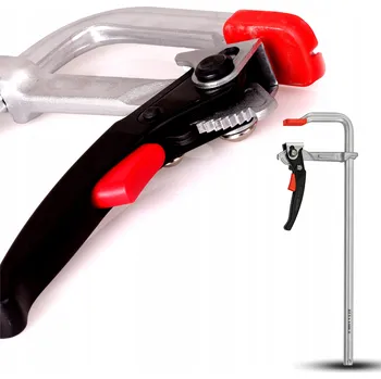 Truhlářská svěrka Truhlářská svěrka 500x120mm svařovací kovaná s ráčnou