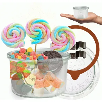 Sklenice Sklenice WECK skleněné víko, gumička, spona zavařovací sklenice 200 Ml MOLD