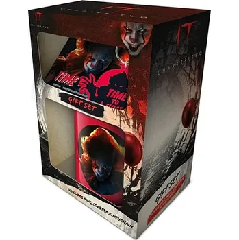 Stolování Dárkový set IT Chapter 2 (Time to Float) - hrnek, podtácek a klíčenka