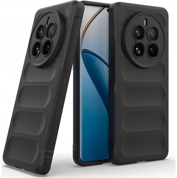 Pouzdro na mobilní telefon Zadní Kryt Erbord pro realme 12 Pro+, 12 Pro 5G, černý