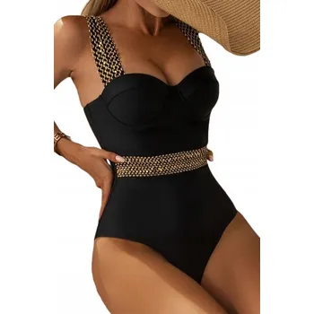 Dámské plavky Jednodílné plavky GLAMOUR M (S135)