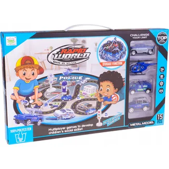 autíčko PODLOŽKA-PYTEL 75CM NA HRAČKY DOPLŇKY AUTÍČKA POLICIE