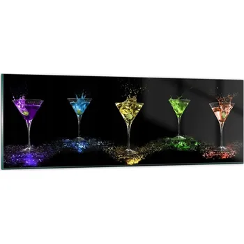 Obraz Obraz na skle do obýváku ložnice 90x30 gastronomie obrazy na zeď sklo