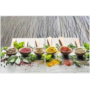 Kuchyňské prkénko Skleněná Ochranná Deska a Krájecí Prkénko | Indukce, Sporák ds-0456