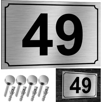 Obraz Číslo na dům 30 x 20 cm