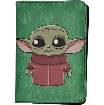 Peněženka Velká dvoudílná peněženka Star Wars Baby Yoda
