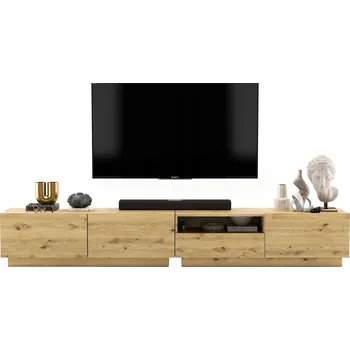 Televizní stolek TV stolek Loft komoda TV šuplík stojící / závěsná dub artisan 240 cm