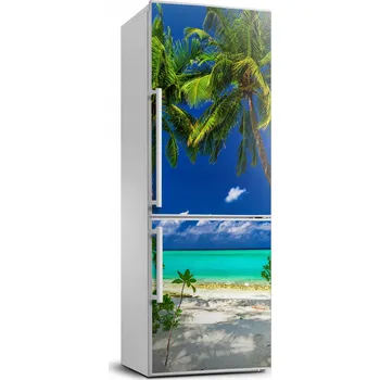 Fototapeta Samolepka na ledničku Tropická pláž 70x190 cm
