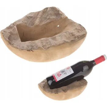 Obraz Stojan na víno z teakového dřeva 20 cm