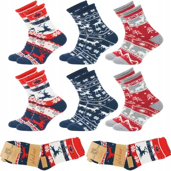 Pánské oblečení Aleszale Ponožky SMA6-001C-40-43 Vícebarevné ponožky velikost 40-43