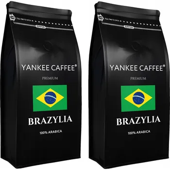 Káva Arabica Yankee Caffee Brazil zrnková Káva 2000g