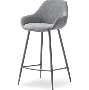 Křeslo Mebel Partner Miguel (šedá + černá)