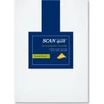 Prostěradlo s gumou SCANquilt bavlna 90 x 200 cm