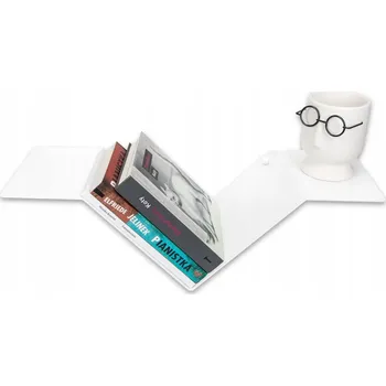 police Kovová police Diolut 48 x 15 cm bílá