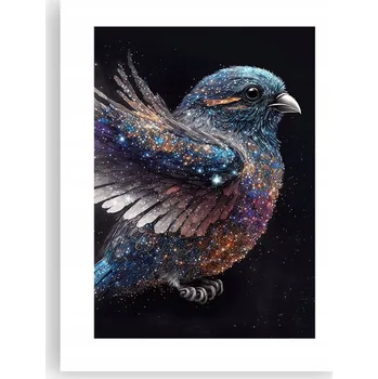 Obraz Obraz plakát do obýváku nebo ložnice 30x40 cm - pták, foto plakáty na zeď, bez rámu