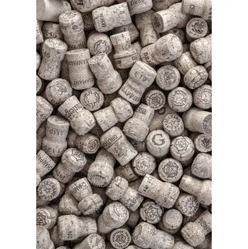 Obraz Plakát Korkové zátky od šampaňského bez rámu 42 x 59,4 cm