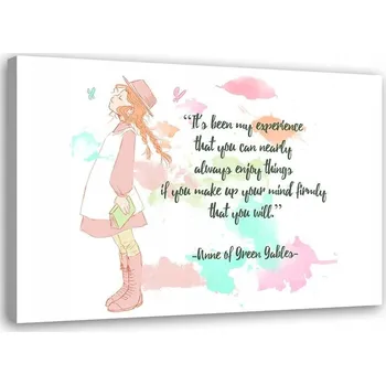 Obraz Obraz na plátně - Canvas, Citát Anna ze Zeleného vršku