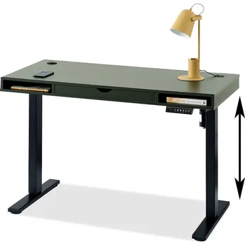 Křeslo Mebel Partner Osto 120 (zelená + černá)