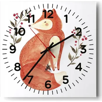Hodiny Kuchyňské nástěnné hodiny 30x30 Pro děti Skleněné hodiny do obýváku Moderní Tiché