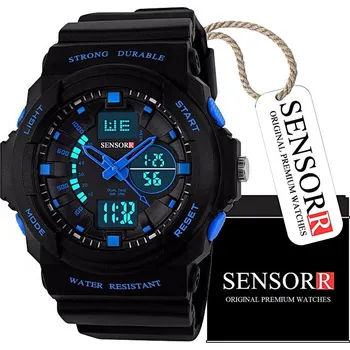 Hodinky Sensorr dětské hodinky Sportovní dětské hodinky analogově digitální S203