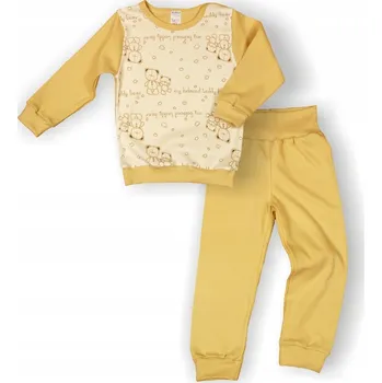 Dívčí pyžamo Dětské pyžamo s medvídky béžové vel. 98 KLEKLE