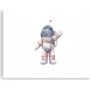 Obraz Obraz plakát do obýváku ložnice 40x30 astronaut foto na zeď bez rámu