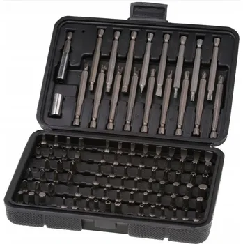 Vrták Sada bitů Silverline 633662, 98 dílů