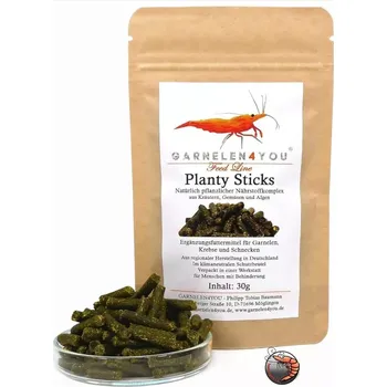 Krmivo pro rybičky GARNELEN4YOU® Planty Sticks 30g
