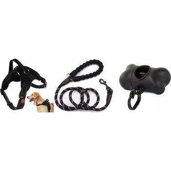 Vodítko pro psa Sada Vodítko (obojek + vodítko ) materiál LGJ Group 1,5 m