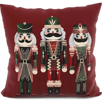 Povlak na dekorativní polštářek Louskáček na ořechy Povlak na polštářek, 40x40 cm