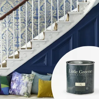 Barva na vlasy Little Greene Barva na zábradlí - Lesklá - 1L - Intelligent Gloss Vyberte odstín:: Cream Colour (55)