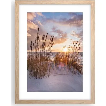 Obraz Obraz plakát v rámu světlý dub do obýváku 30x40 krajina plakáty na zeď