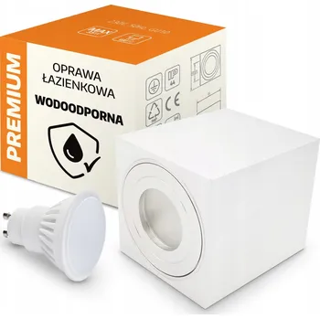 Koupelnová Lampa Stropní Svítidlo Vodotěsná + LED GU10