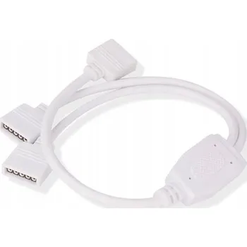 LED osvětlení ROZDĚLOVAČ RGBW rozbočovač 1/2 LED pásku konektor