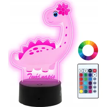 Lampička Noční lampa Plexido vícebarevná