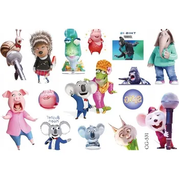 Odstranitelné tetování Smyvatelné tetování pro děti SING CG531