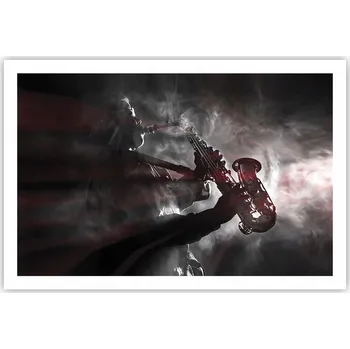 Obraz Obraz plakát do obýváku, ložnice 91x61 hudba foto na zeď bez rámu