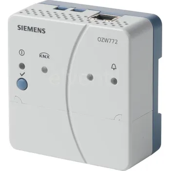 Termostat SIEMENS OZW772.16 webserver pro dálkové ovládání KNX