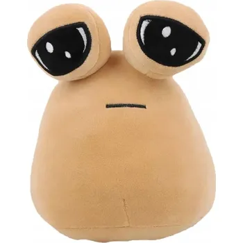 plyšák PLYŠOVÁ HRAČKA POU PLYŠOVÝ MAZLÍČEK PLUSH PET PLYŠÁK MIMOZEMŠŤAN MĚKKÝ 22 CM
