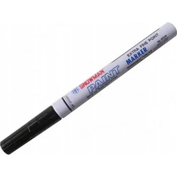 Obraz Olejový fix Snowman černý