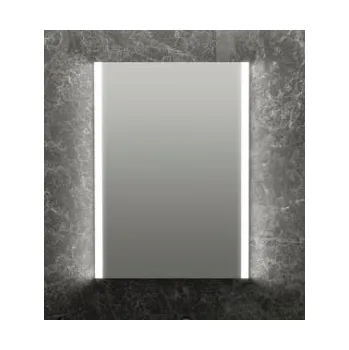 Zrcadlo Zrcadlo do koupelny obdélníkové s bočním LED osvětlením 60x80 cm IP 44