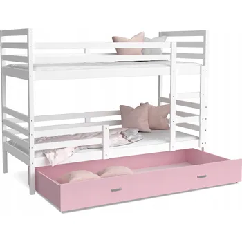 Postel Patrová postel AJKmeble dvoulůžková s matrací a úložným prostorem na povlečení