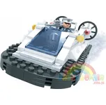 Stavebnice Dromedár Policie Vznášedlo 137 dílů