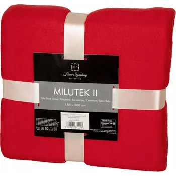 deka Deka Euromat polyester 150 cm x 200 cm červená
